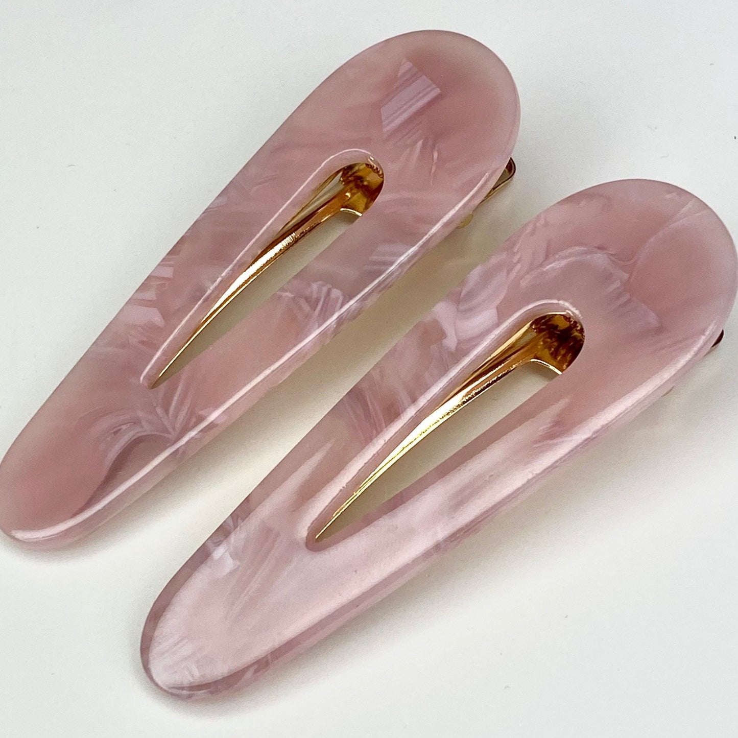 Hair Clips- Pink